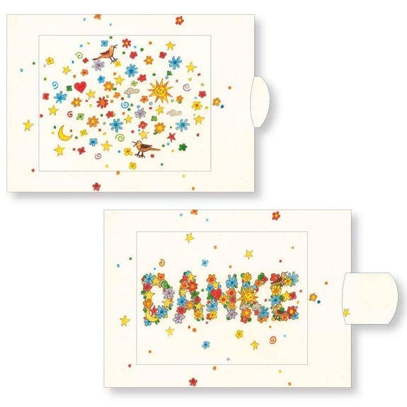 Lebende Karte "Danke" für den Großhandel von Bärenpresse