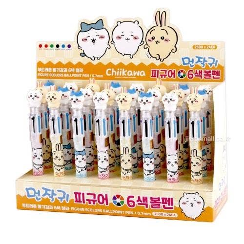 Wholesale CHIIKAWA FIGURE 6-COLOR BALLPOINT PEN for your