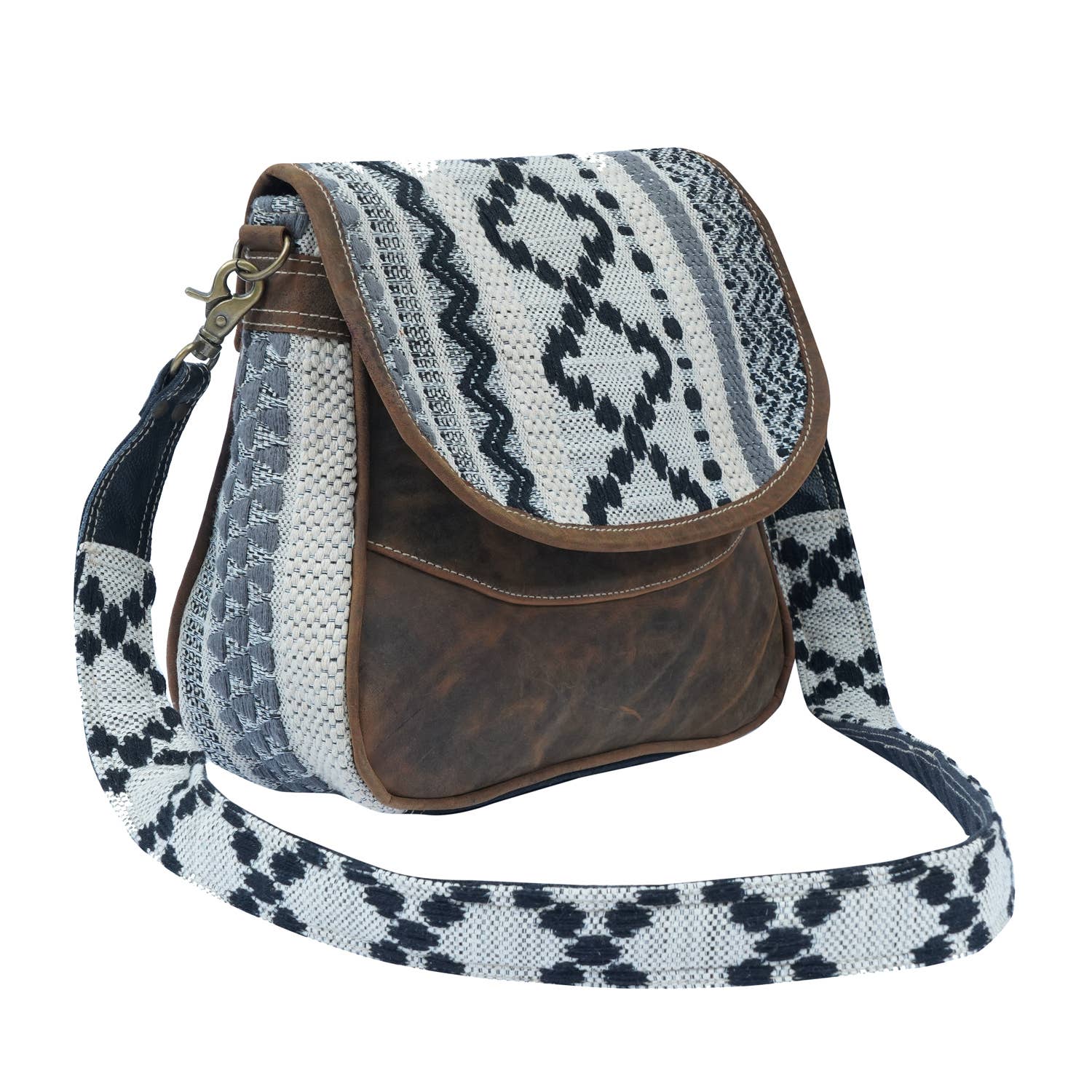Hopofly Bags - Wholesale Shoulder Bag - Women's - Canvas & Leather Women's Zwede Shoulder Bag1