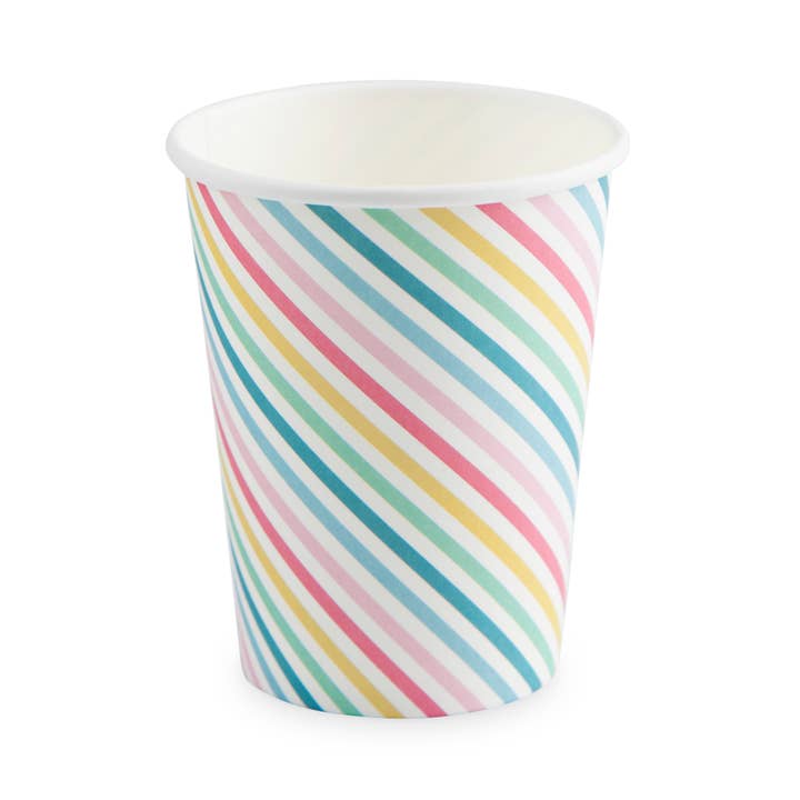 Sugar and Striped Cups Set of 8 for wholesale by Cakewalk