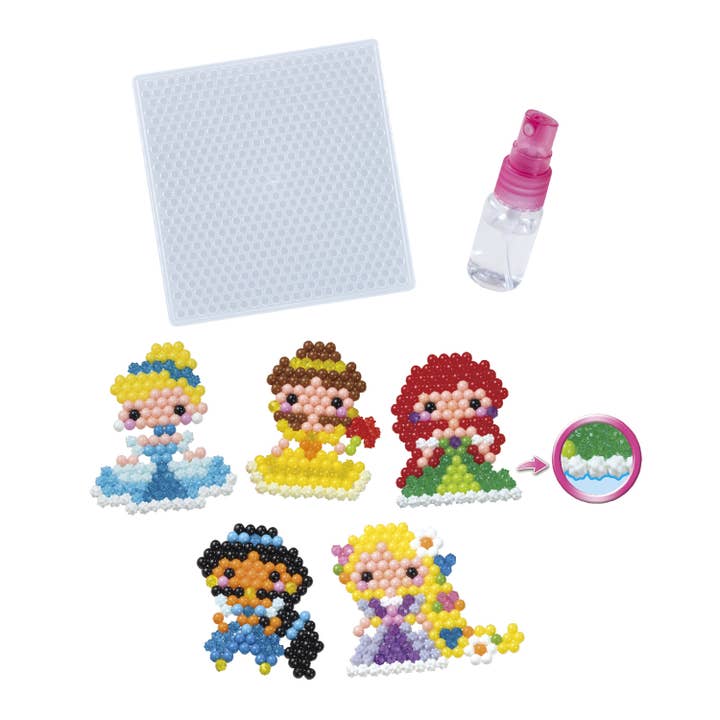 Conjunto de Brilho das Princesas Disney Aquabeads, Kit de Artes e Ofícios com Contas por atacado de Epoch Everlasting Play