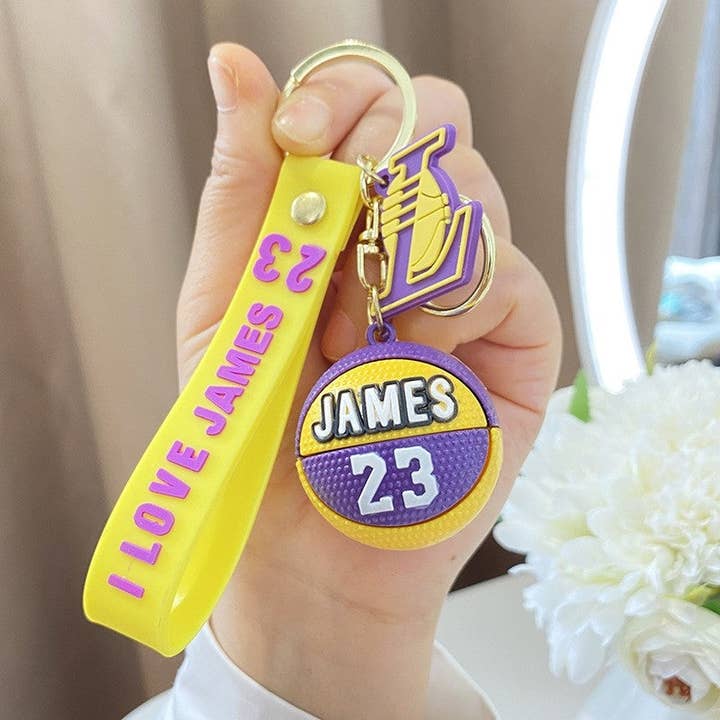 UZ Wholesale Store - Wholesale Keychain – Women's - Unique Basketball Keychain for Stylish Accessories7