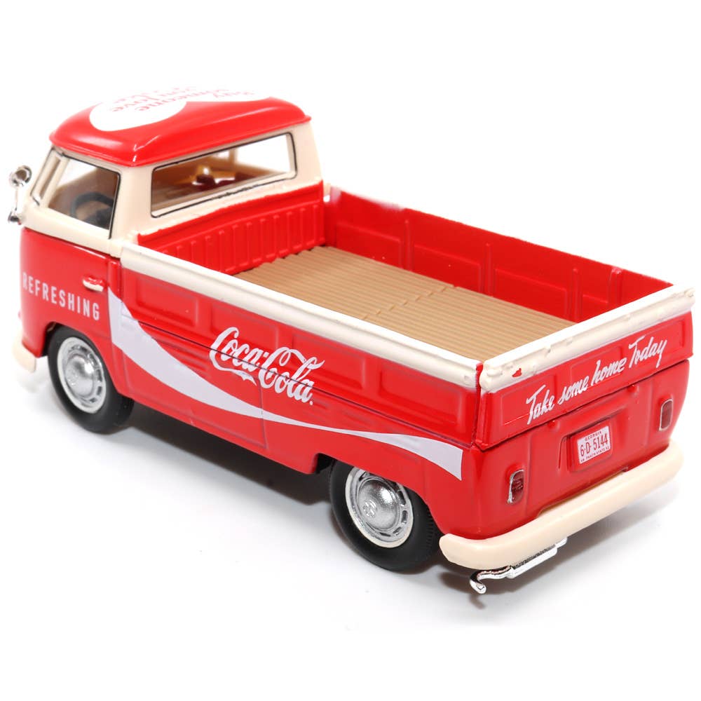 Motor City Classics, Inc. - Wholesale Decorative Tabletop Object - 1:43 Scale Coca-Cola 1962 VW T1 Pickup Diecast Model7