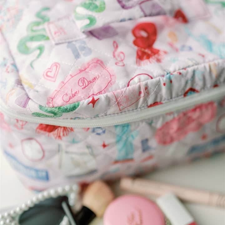 Gracefully Made Art - Wholesale Toiletry Bag - Women's - Taylor Swift Make Up Toiletry Bag