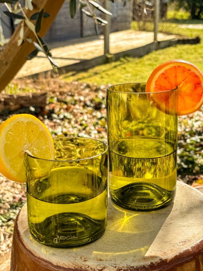 PLATES & Culotées - Wholesale Drinking Glass/Cup - VERRES Bold CLASSIC SUN5