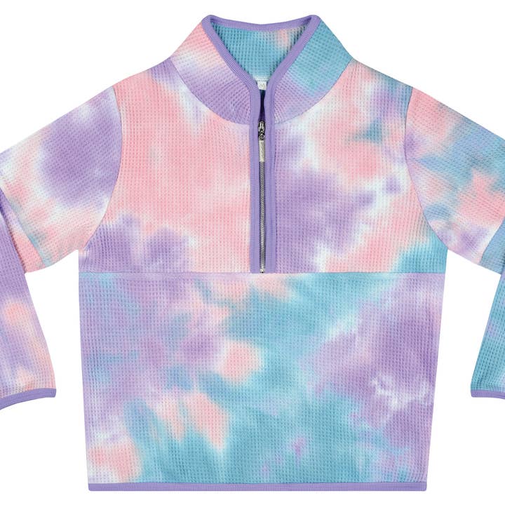 Bubble Gum Waffle Half Zip - Medium for wholesale by Iscream
