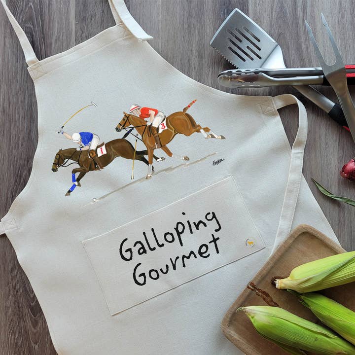 Polo Apron for wholesale by Zeppa Studios