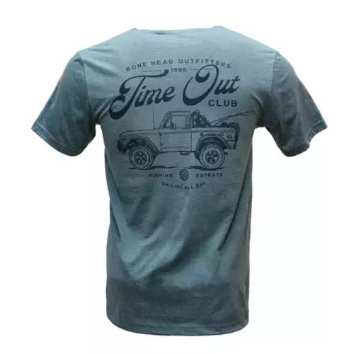 Bone Head Outfitters - Vente T-shirt sérigraphié – homme - Bone Head Outfitters Club de Temps Mort3