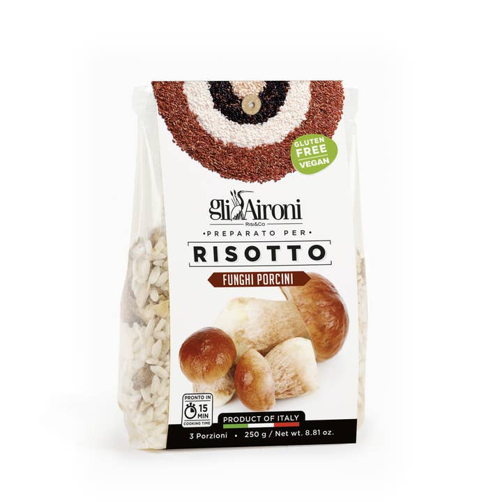 Zia Pia - Vente Riz pour risotto - Risotto aux cèpes