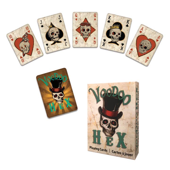Playing Cards-Voodoo Hex for wholesale by Rivers Edge Products