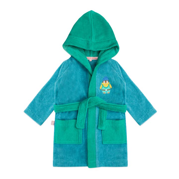 PENGU BATHROBE 5/6 years for wholesale by JERA MINI