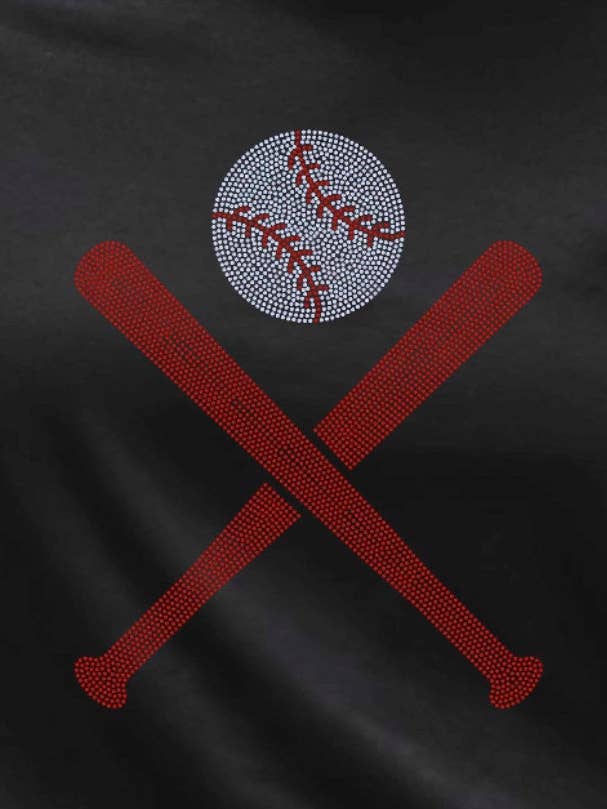 Home Run Spangle Tee for wholesale by 2 Broke Girlz Boutique & Gifts