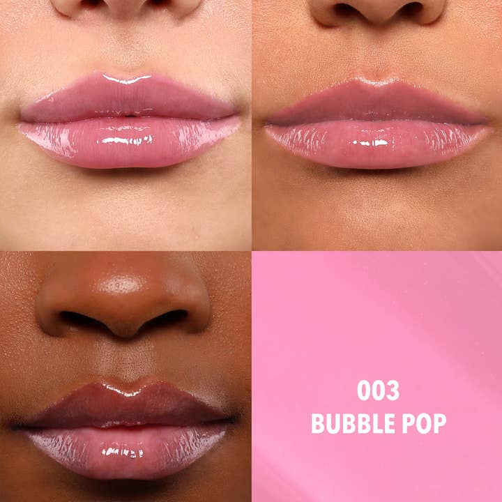 Moira Cosmetics - Wholesale Lip Gloss - Maxi Pout Lip Gloss (003, Bubble Pop)1