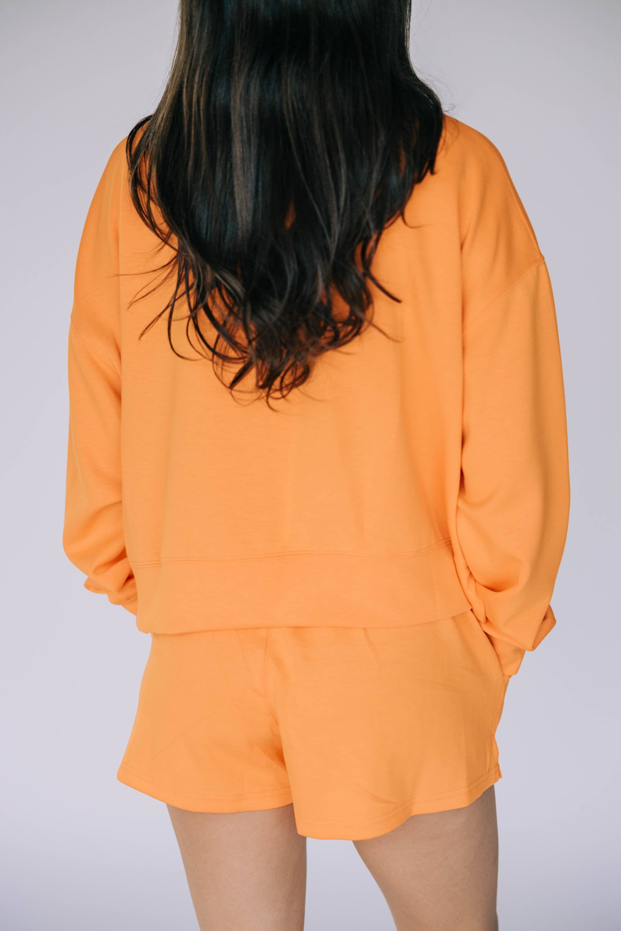 The Ava Airy Shorts TN Orange | Go Vols Woven Label for wholesale on Faire1