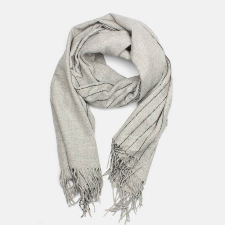 Dinant Sjal Grå for wholesale by 7East