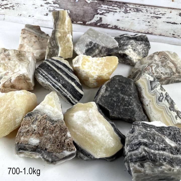 Rock Paradise - Wholesale Spiritual Stone/Crystal - Crystal Mexican Onyx Rough Stone Chunk -YOU CHOOSE WEIGHT5