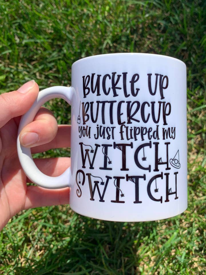 Witch Switch Coffee Mug for wholesale by Daisy’s and Designs