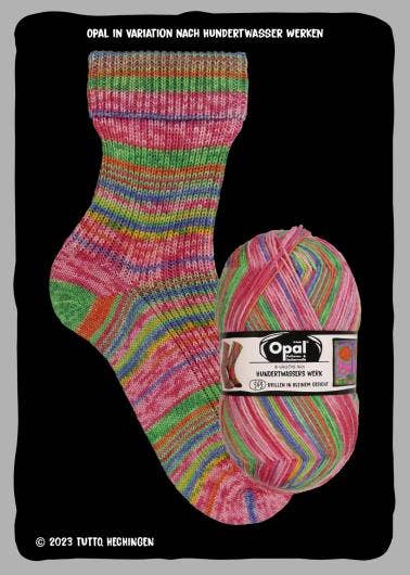 SCHULANA - Wholesale Yarn - OPAL sock yarn after Hundertwasser 4-ply28