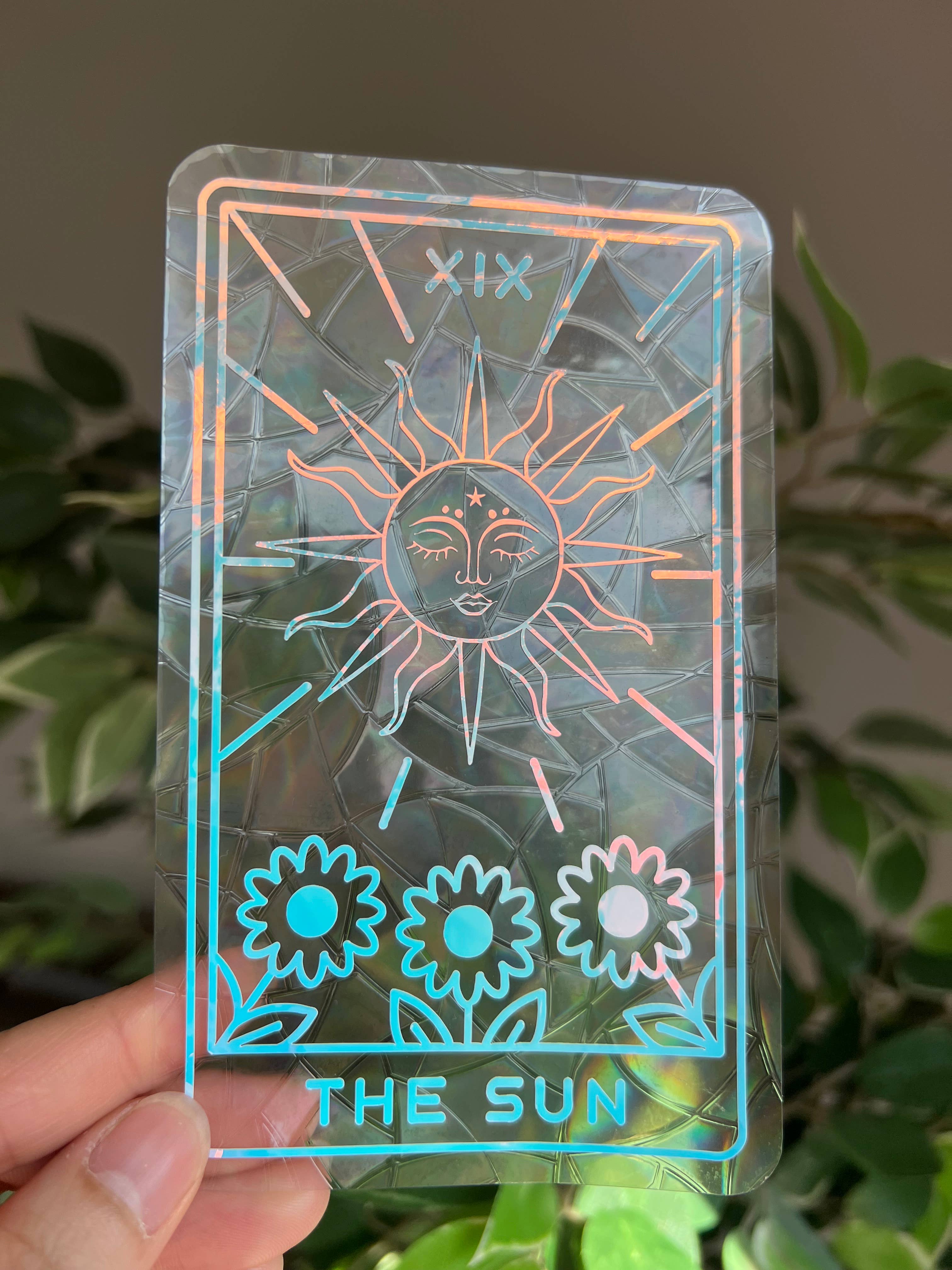 Thirty Three Prints - Wholesale Suncatcher - Sun tarot card Suncatcher , Window Decal, Window cling