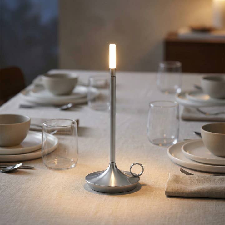 Kiyo Home - Wholesale Accent/Desk Lamp - Portable Cordless Candle Lamp | Touchable Lamp | LED Lamp18