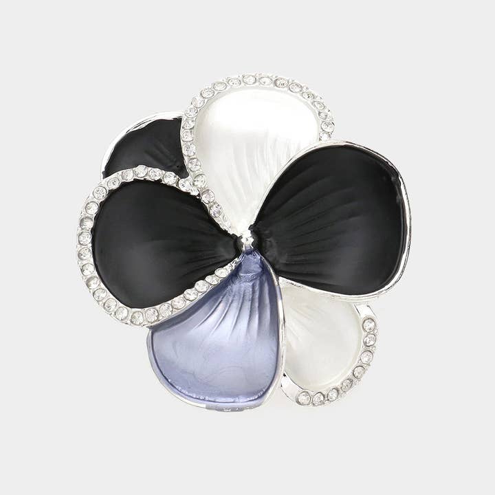 Sensibling Corp. - Vendita all'ingrosso Spille - Spilla magnetica a forma di fiore in metallo colorato6