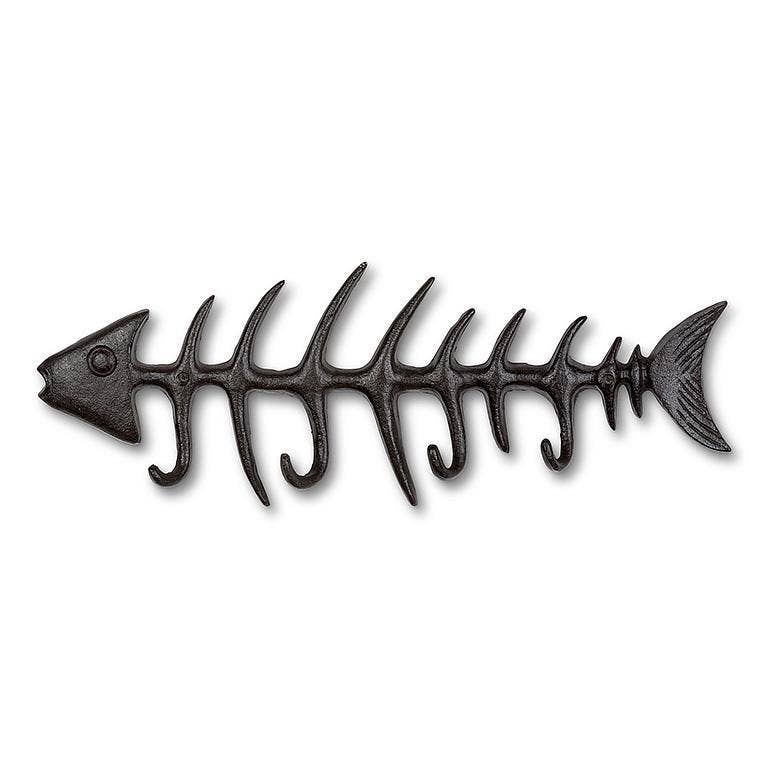 Abbott - Wholesale Wall Hook - Fishbone Hook-Dark Brown1