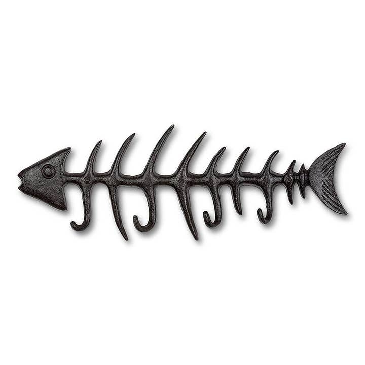 Abbott - Wholesale Wall Hook - Fishbone Hook-Dark Brown1