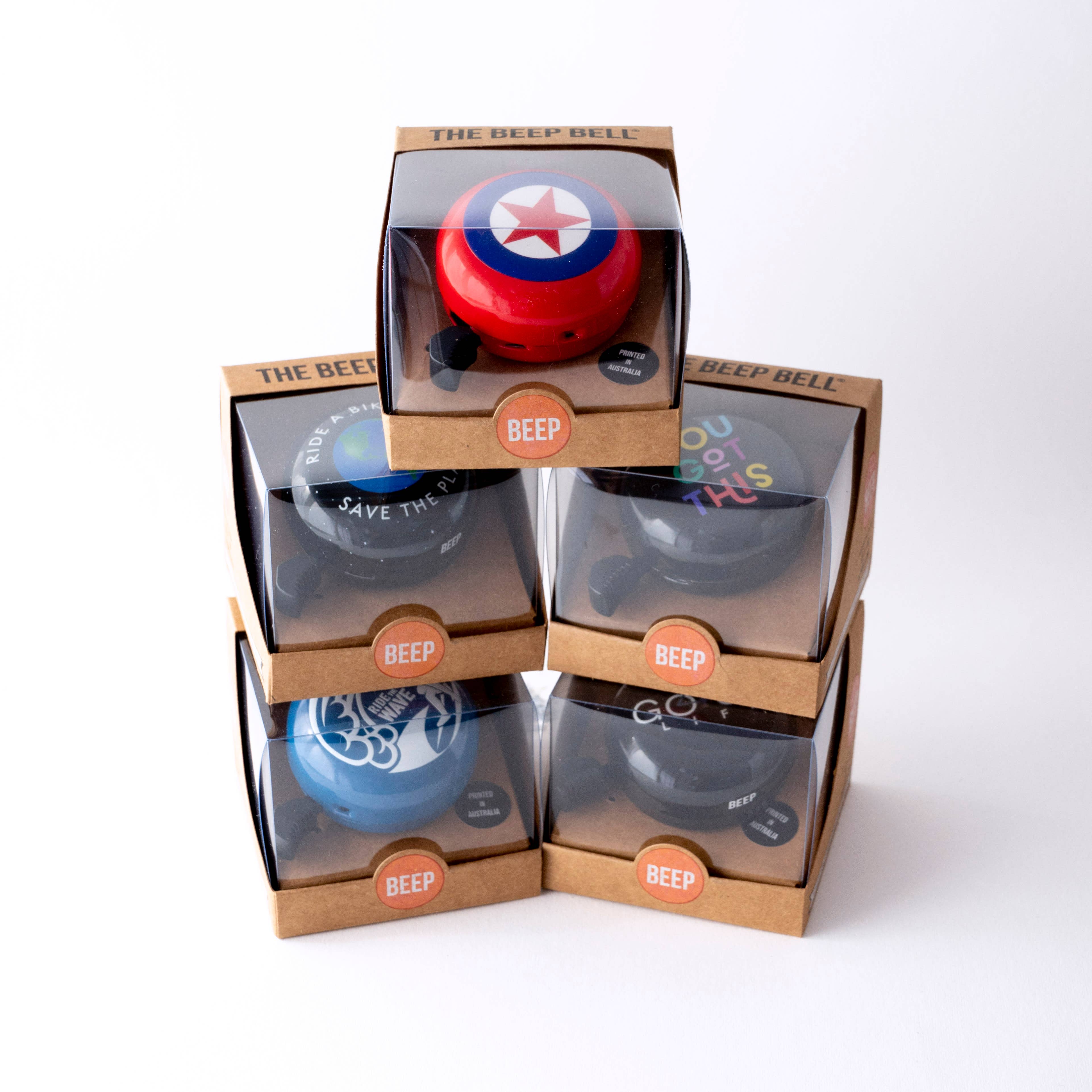 Beep – wholesale Cykeltillbehör – Beep Cykel- och Scooterklocka med Stjärnsymbol2