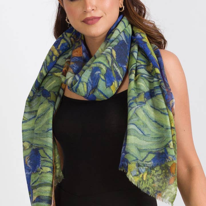 Sevya Handmade - Vente Châle – femme - Écharpes en laine fine Reena9