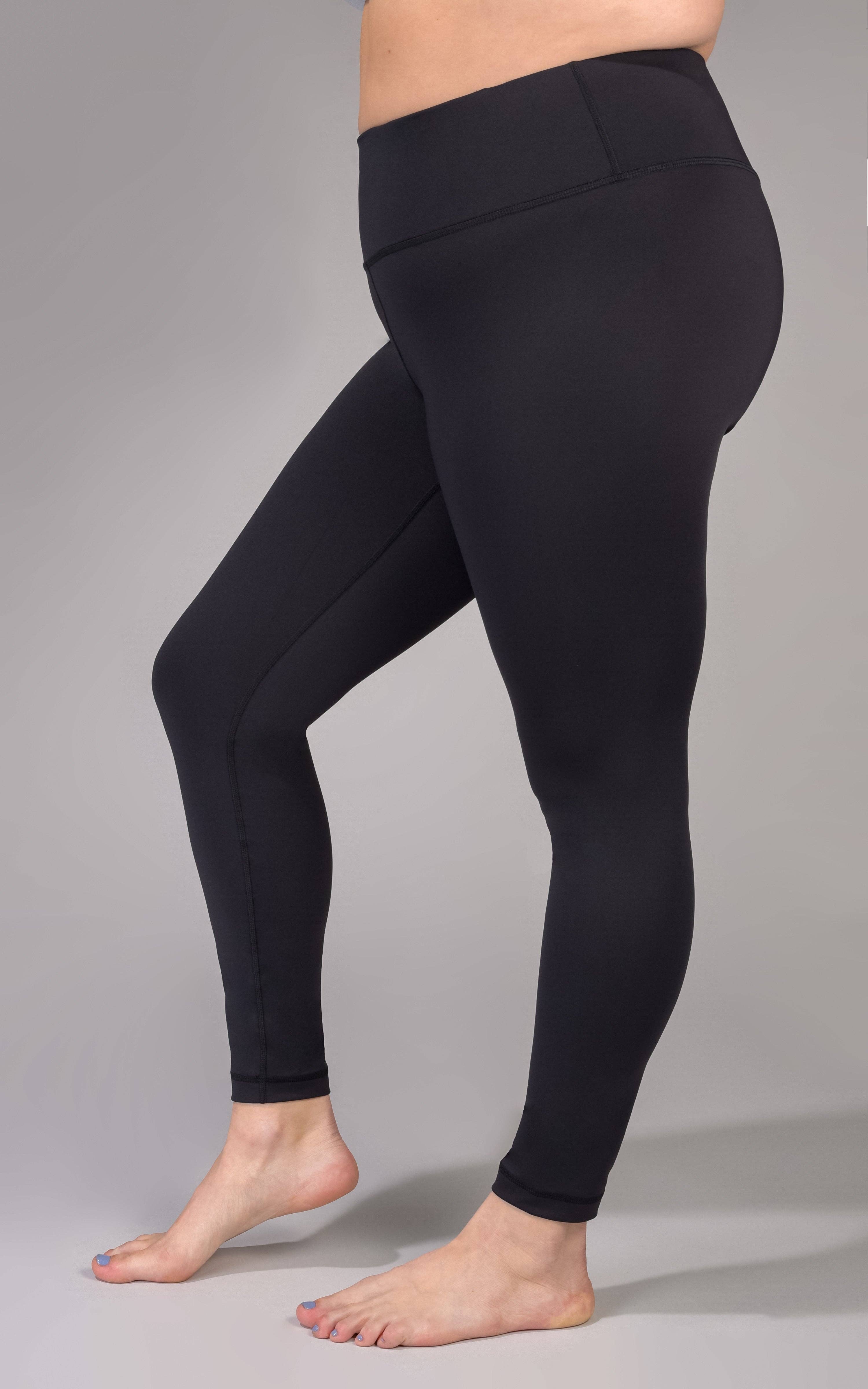 90 Degree by Reflex & Yogalicious - Wholesale Athletic/Lounge Leggings - Women's - Plus Size - "Squat Proof" Interlink High Waist Leggings4