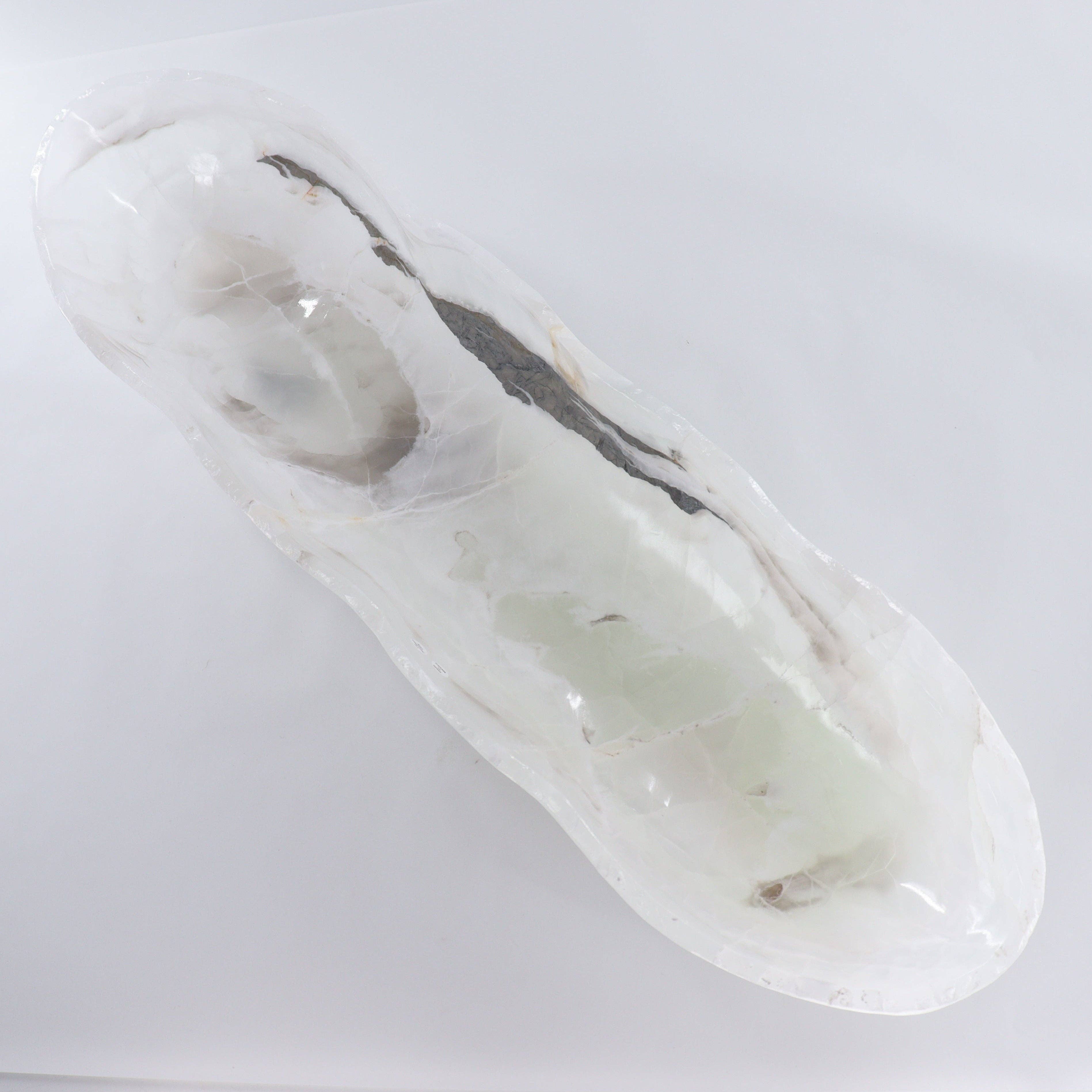 Mi Esperanza Minerals - Wholesale Decorative Plate/Dish/Bowl - Onyx Canoe Bowl4