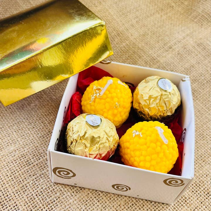 Kourage & co - Wholesale Novelty candle - Ladoo Candles9