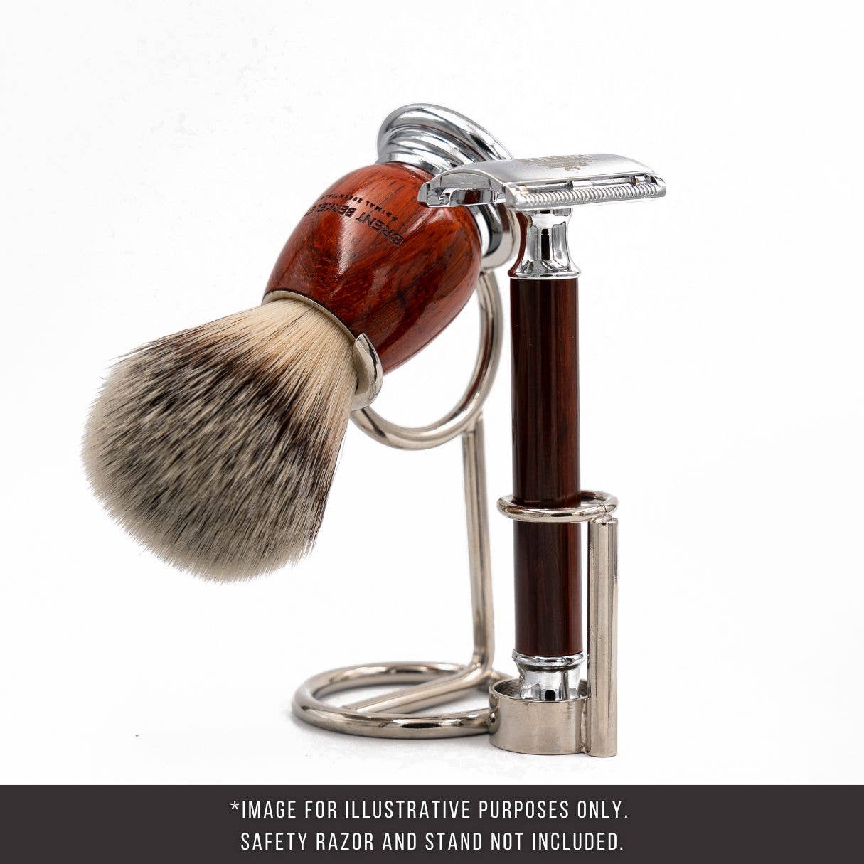 Brent Berkeley - Venta al por mayor Brocha de afeitar - Hombre - Brent Berkeley® Original brocha de afeitar - fibra silvertip8