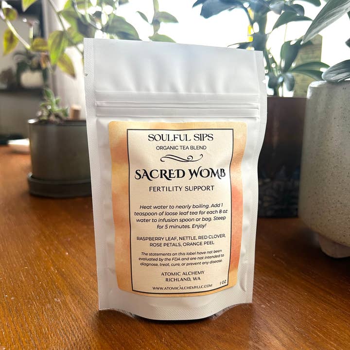 Atomic Alchemy – wholesale Health/detox tea – Sacred Womb Tea - Women's Reproductive Support1