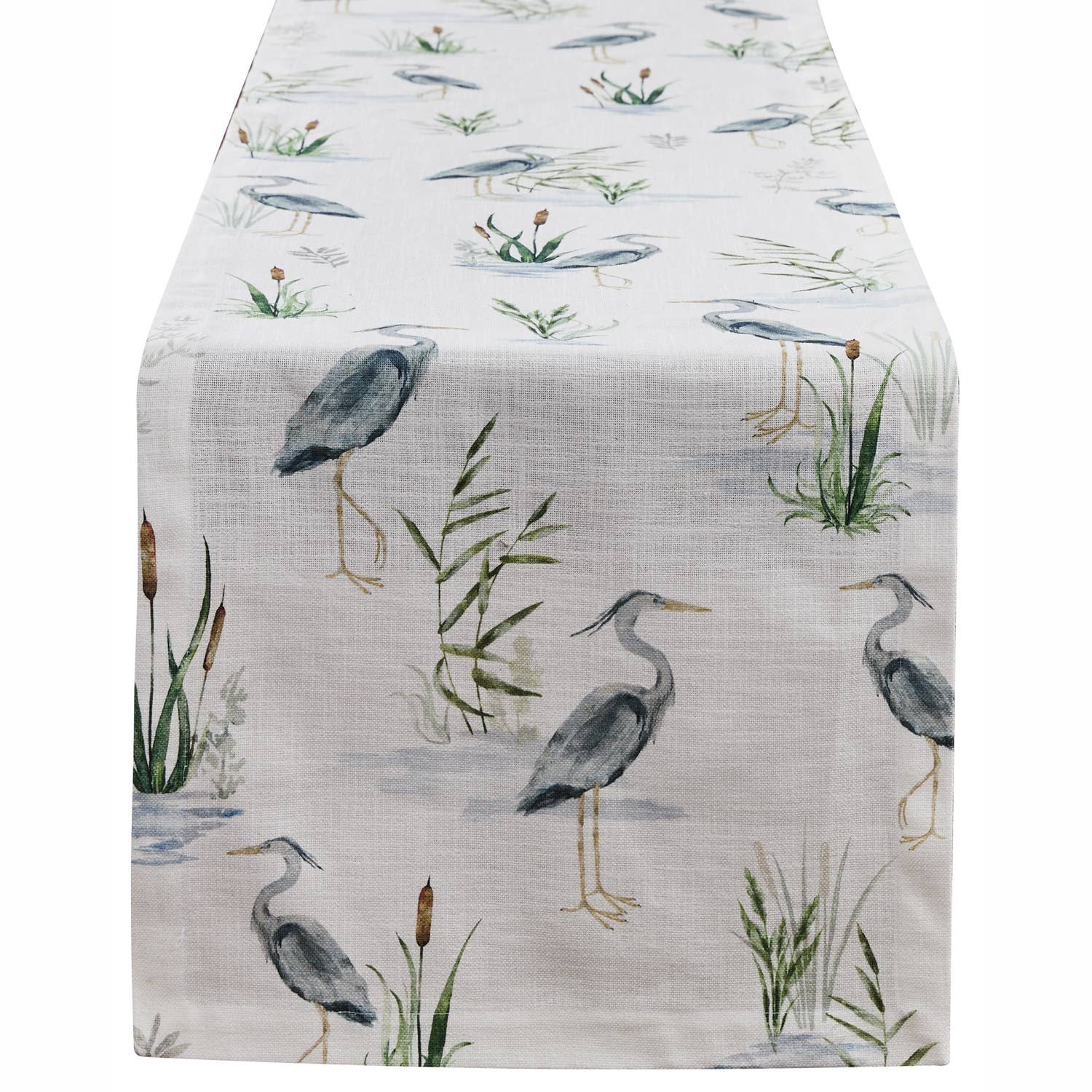 Split P - Wholesale Table Runner - Blue Heron Table Runner 54" L0