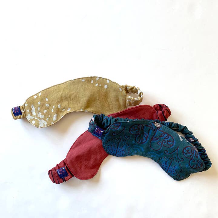 Maschera per occhi sostenibile in cotone ecologico per regalo per la vendita all'ingrosso da parte di Ichcha