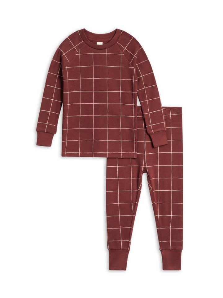 Colored Organics - Wholesale Sleepwear Set - Kids - 2 Piece Long Sleeve Jammie Set - Holiday Collection2