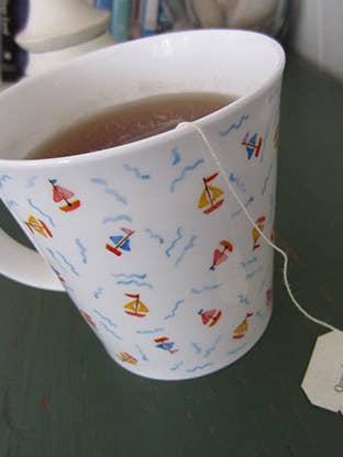 16 Oz. Sailboats Cup for wholesale by Susan Branch Studios
