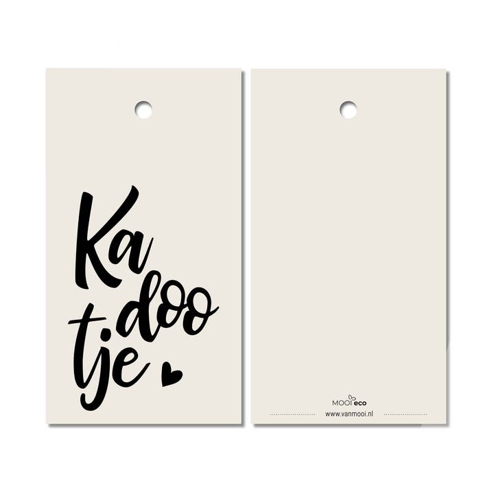 Cadeaukaart | cadeau voor wholesale door MOOI eco | VanMooi.nl