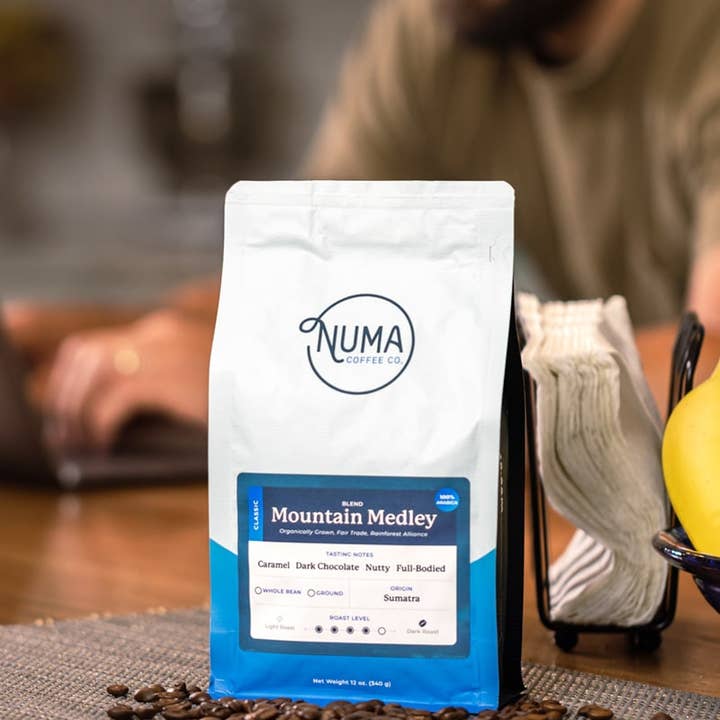 Numa Coffee Co - Wholesale Coffee beans - Fair Trade / Organic Mountain Medley - 5 lb. Bag1