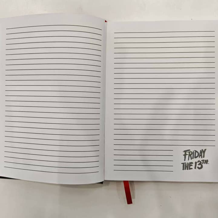 Silver Buffalo - Wholesale Journal/Diary - Friday the 13th Killer Mask Hard Cover Journal 6"x 8"3