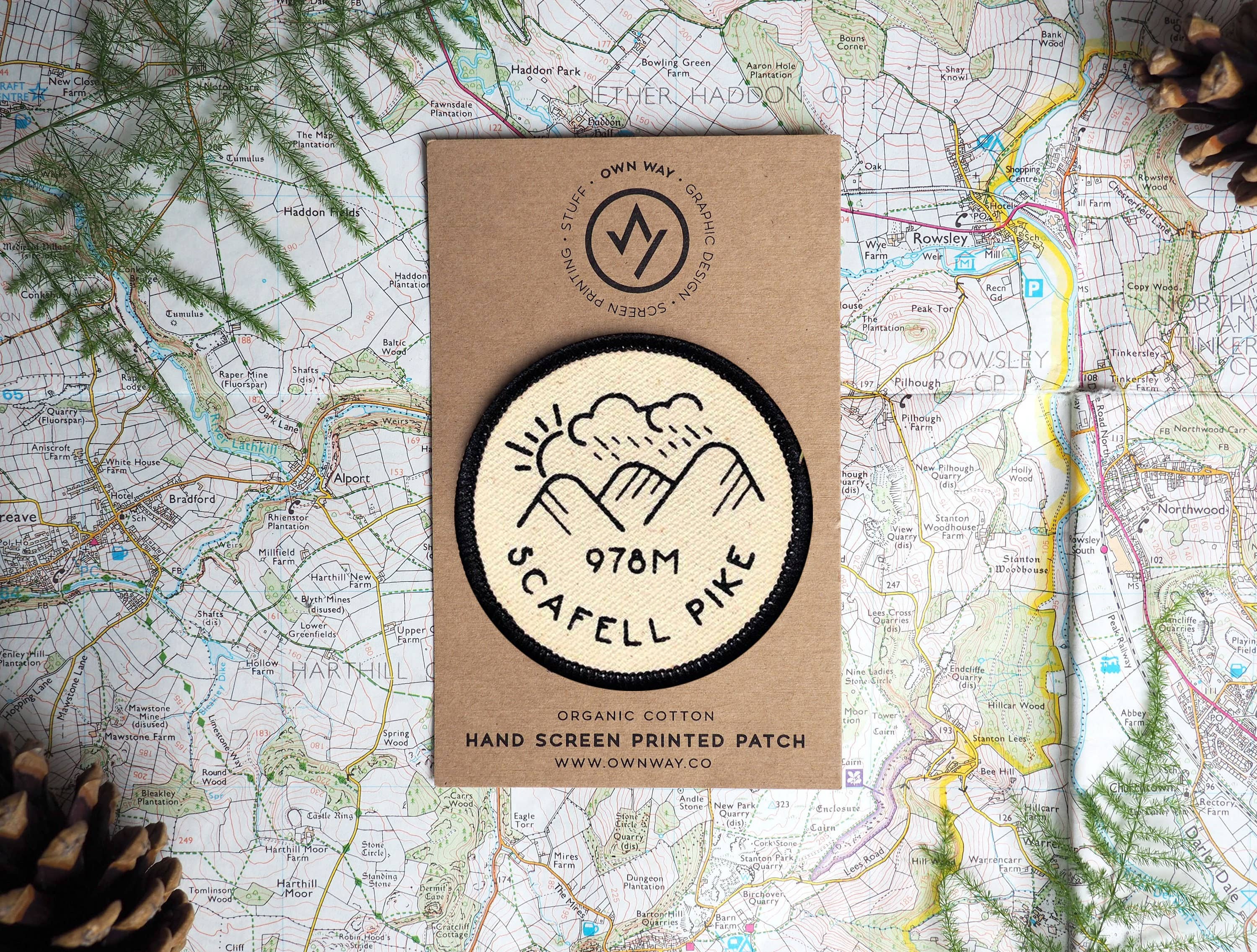 Own Way – wholesale Patch – Scafell Pike - Organic Cotton Patch2