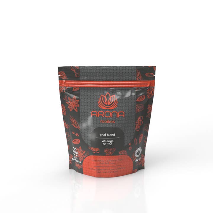 Arona Rooibos Chai Blend (20 sachets de thé) 50g pour la vente par Arona Inc