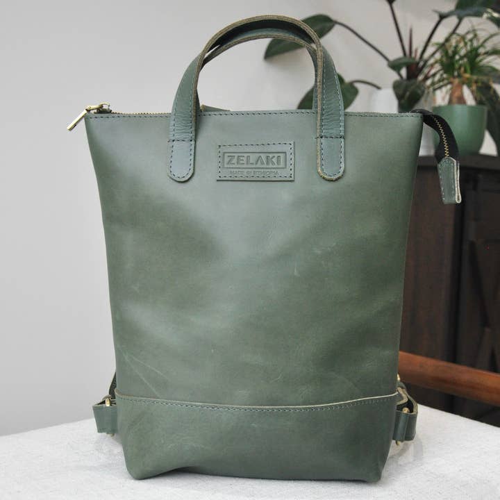 Zelaki Leather Company - Wholesale Backpack - Women's - Dessie Backpack, Leather Backpack, Women's Backpack Purse2
