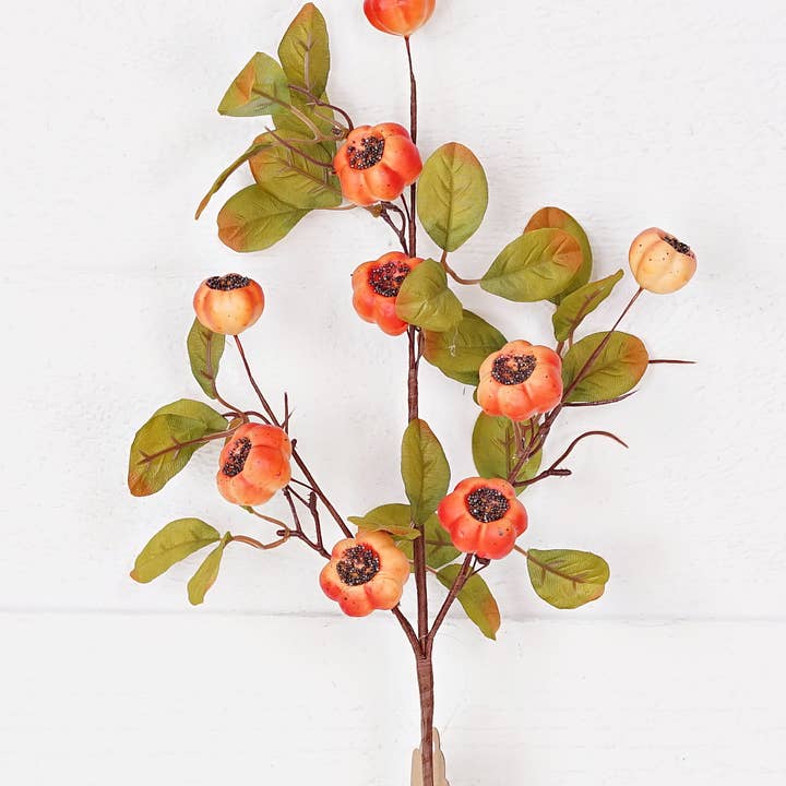 Holiday Depot Inc. - Wholesale Artificial Flowers - 30765-18-inch mixed Podka Pods Pick with leaves0