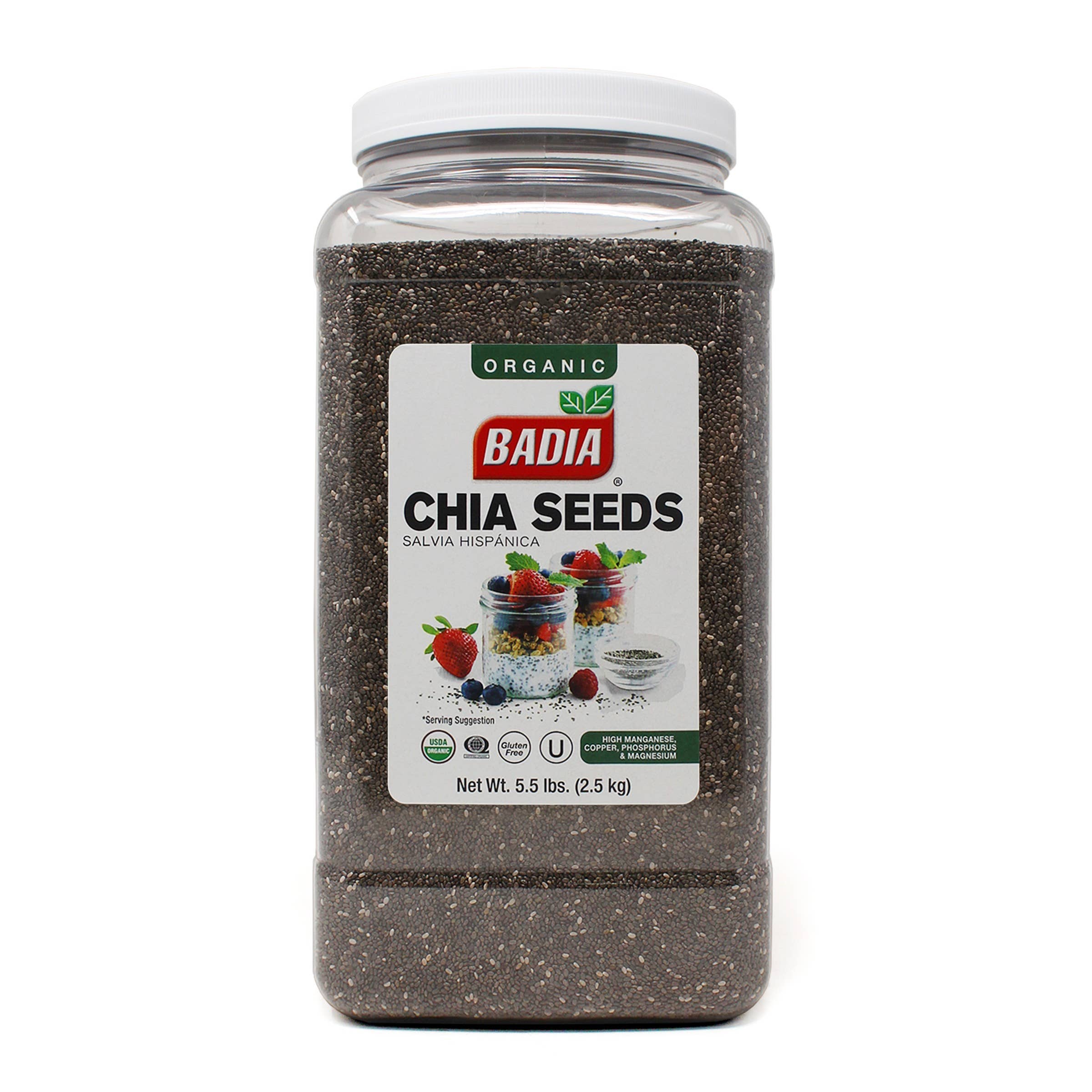 L&F Universal Goods - Wholesale Plant Seeds - Badia Organic Chia Seed 2/5.5 lbs0