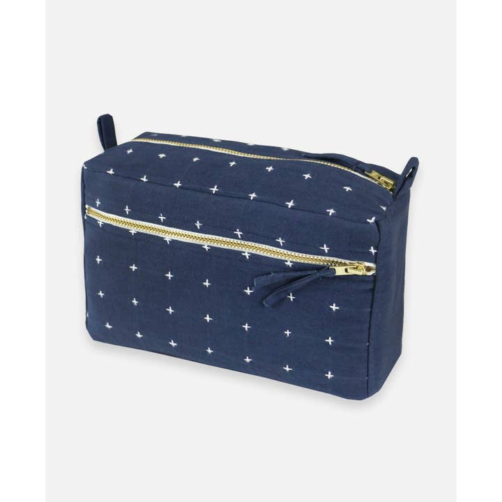 Anchal - Vente Trousse de toilette – femme - Trousse de toilette moyenne en point de croix18