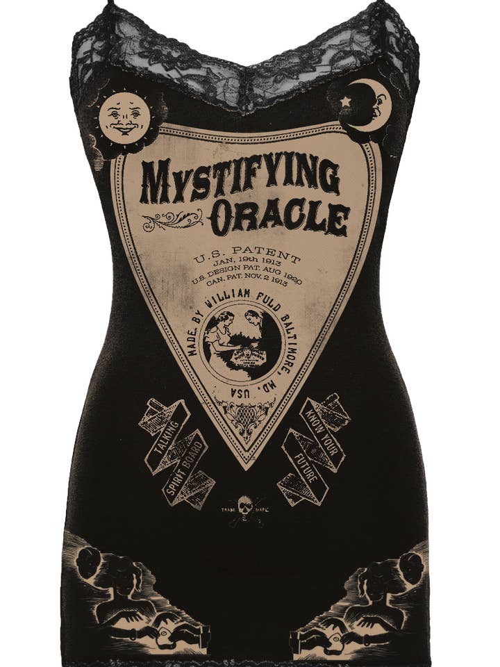 Ouija Oracle Lace Cami for wholesale by Se7en Deadly