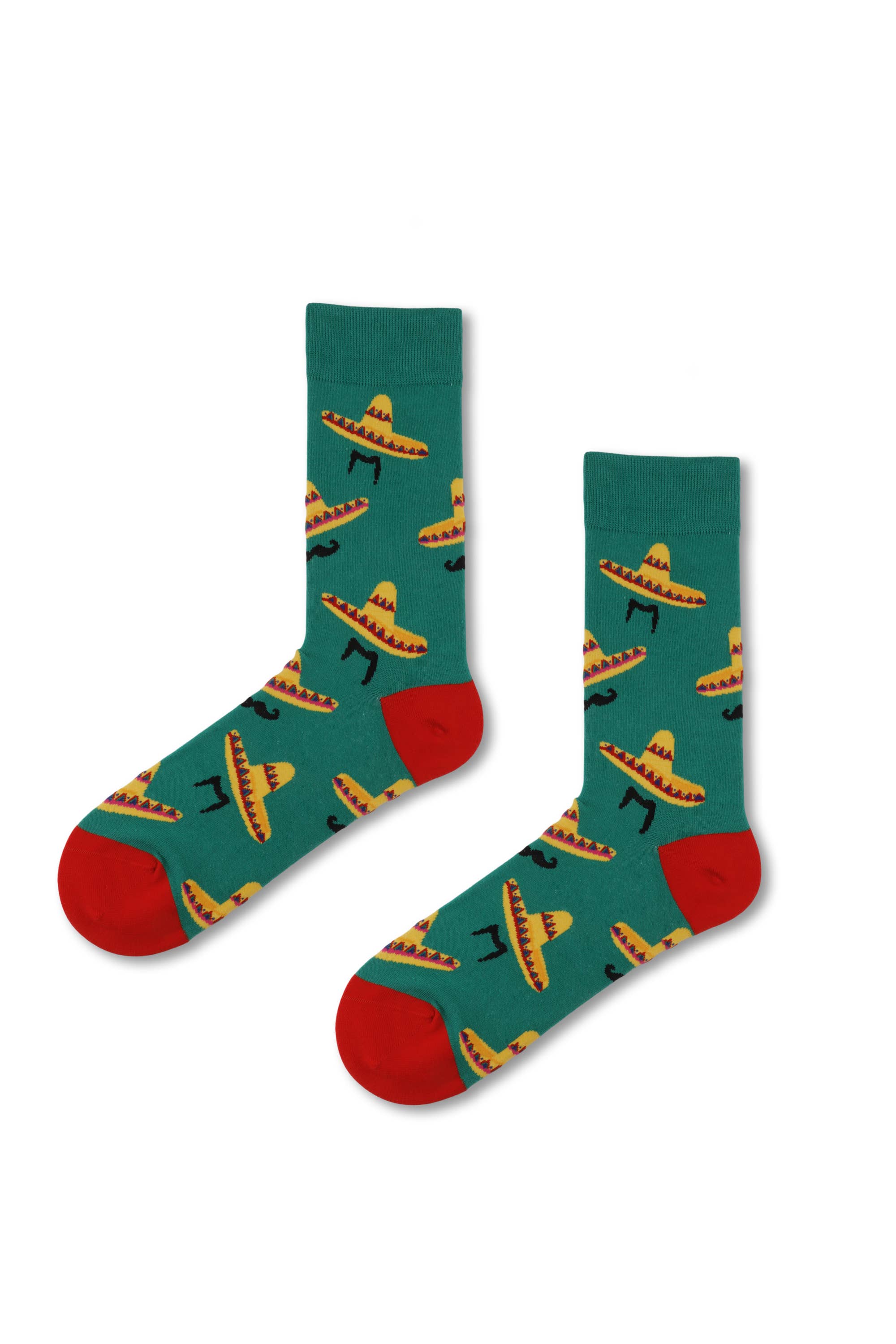 95951 Calzini Cappello Messicano Divertente 🎉👒🌵 in vendita all'ingrosso su Faire0