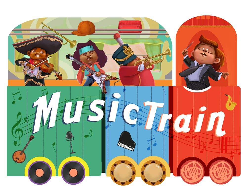 Familius, LLC - Wholesale Preschool Book (3-5) - Music Train0